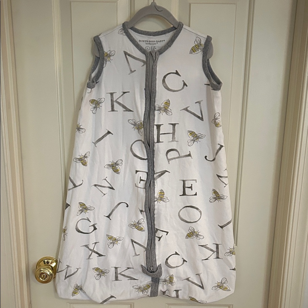 Burt’s Bees Cotton Beekeeper Sleep Sack size L